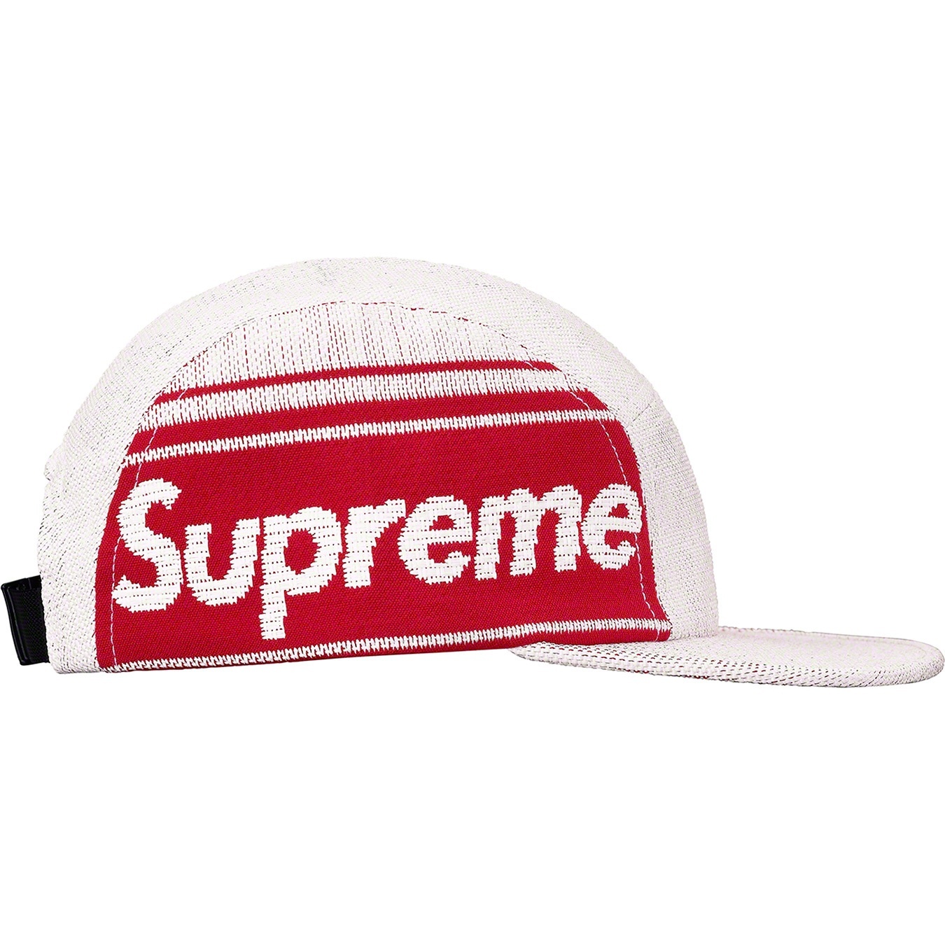 Raffia Woven Logo Camp Cap view 7